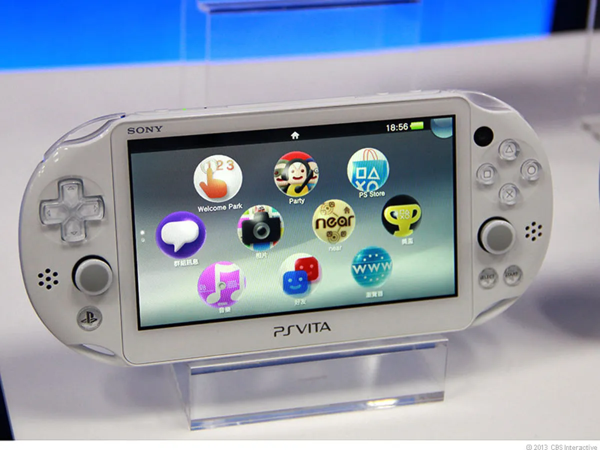 Sony PS VITA Slim White Colour Limited Edition